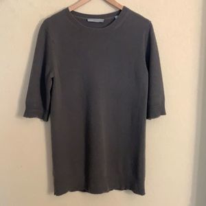 Vince 100% Cashmere Autumn Green Sweater